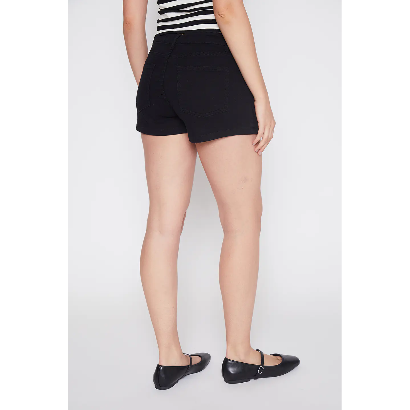 Faldas Mujer Mini Skort Negro Familyshop 4