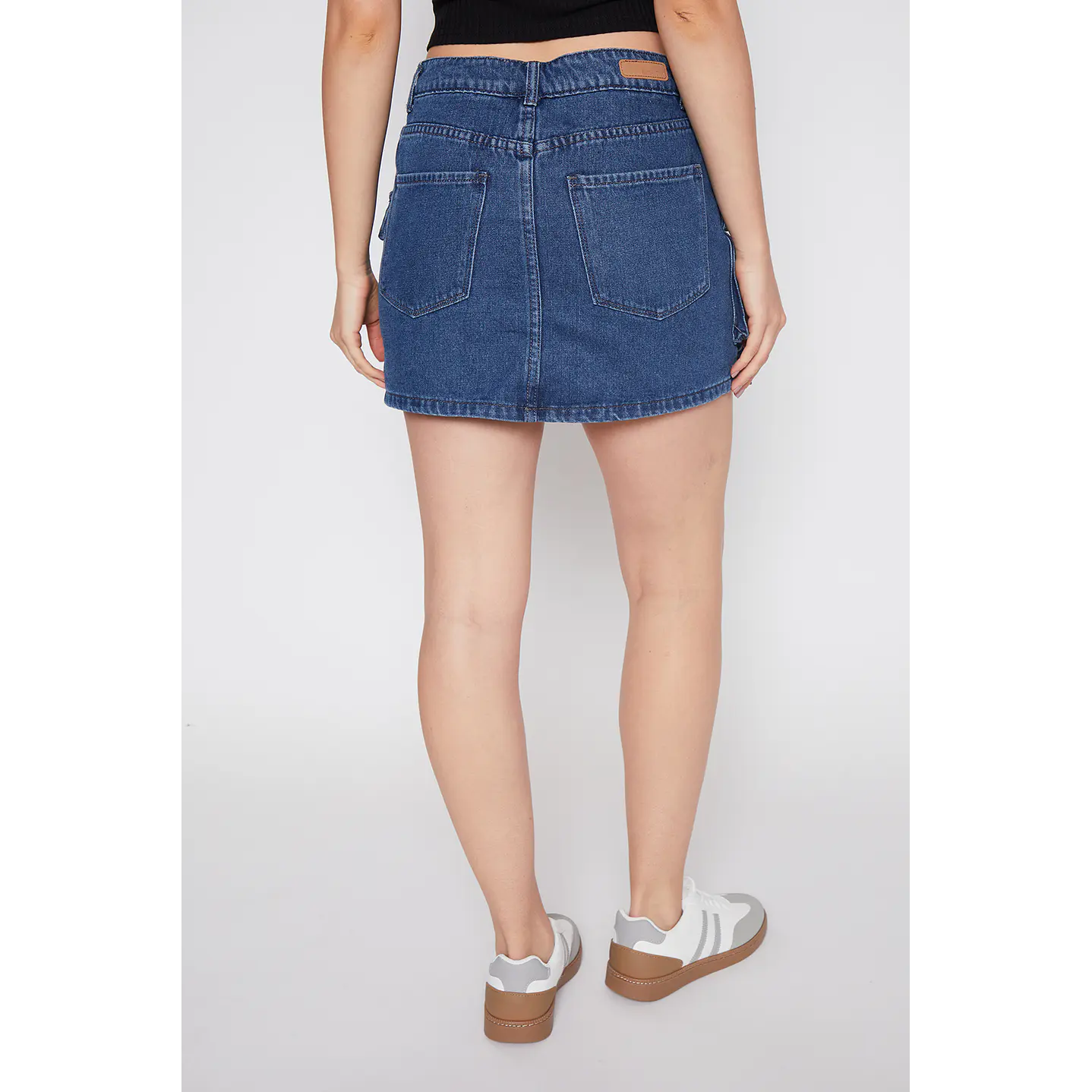 Faldas Mujer Skort Azul Familyshop 3