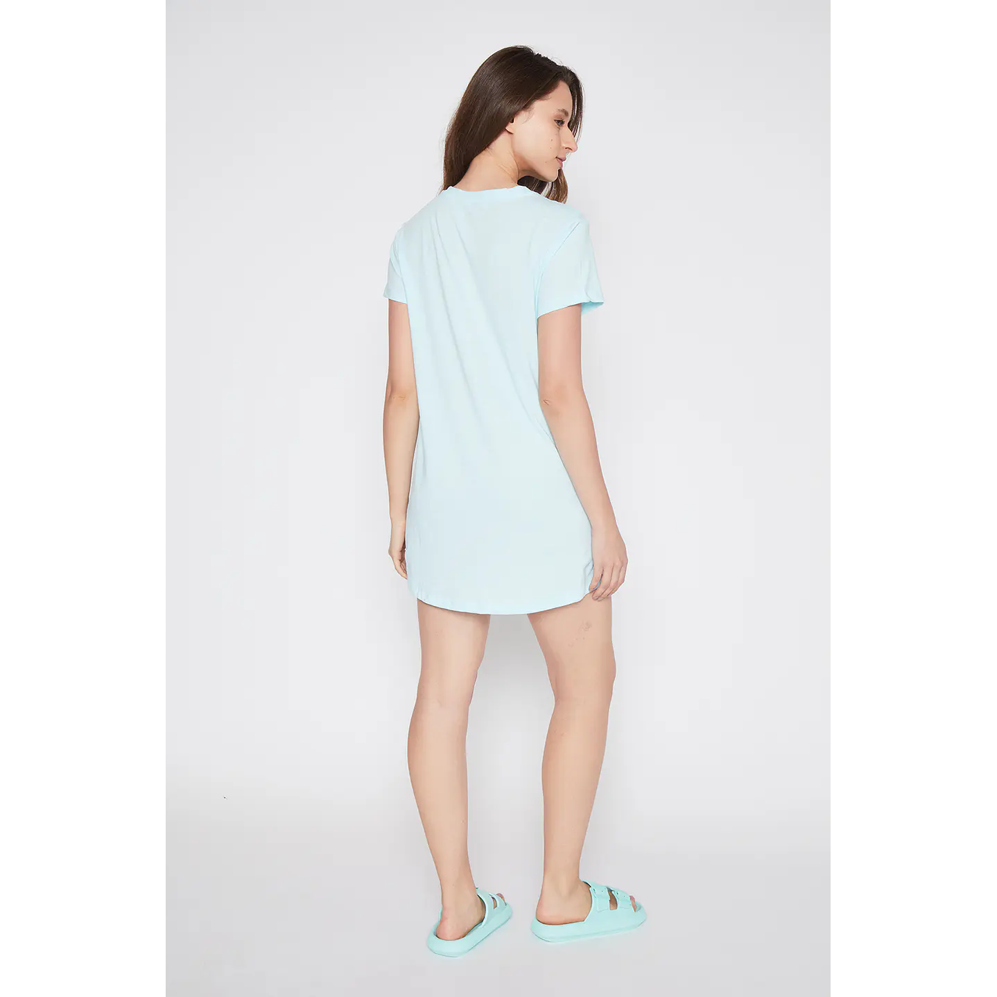 Pijama Corto Dream Mujer Celeste Familyshop 3