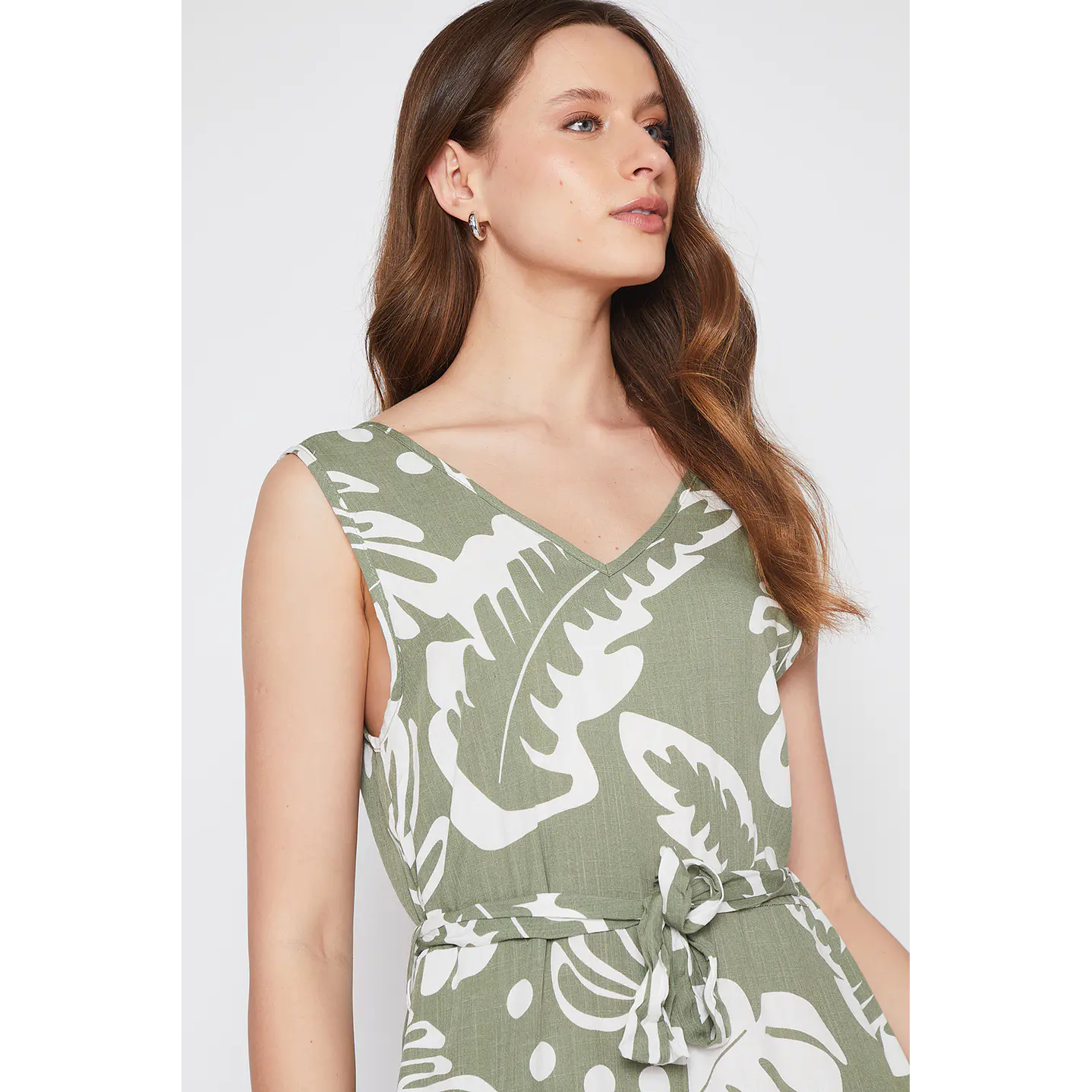 Enterito Mujer Sin Mangas Verde Familyshop 4