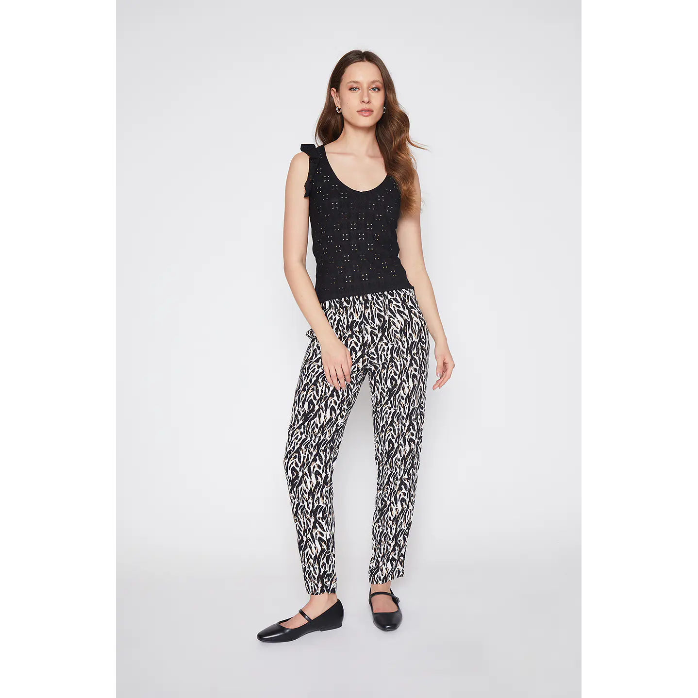 Pantalón Mujer Bomb Print Negro Familyshop 2