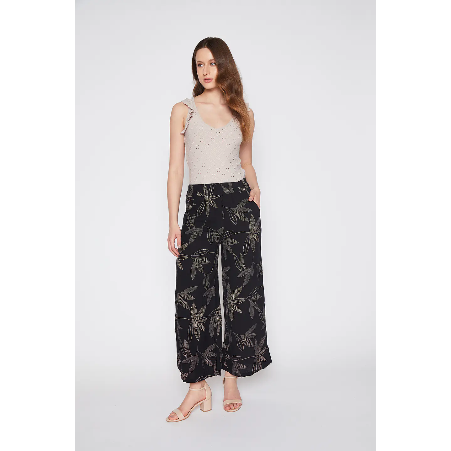 Pantalón Mujer Bamboo Negro Familyshop 2