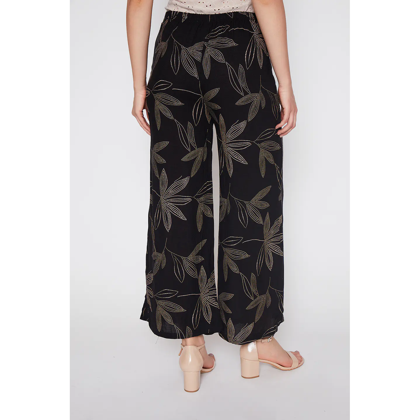 Pantalón Mujer Bamboo Negro Familyshop 3