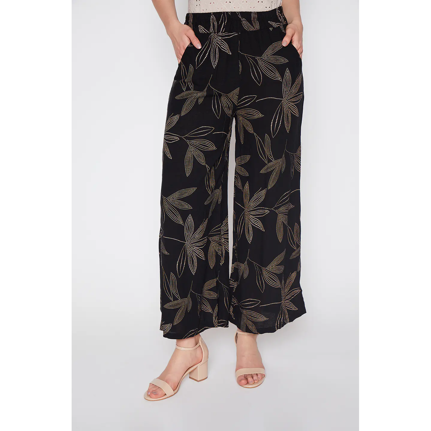 Pantalón Mujer Bamboo Negro Familyshop 1