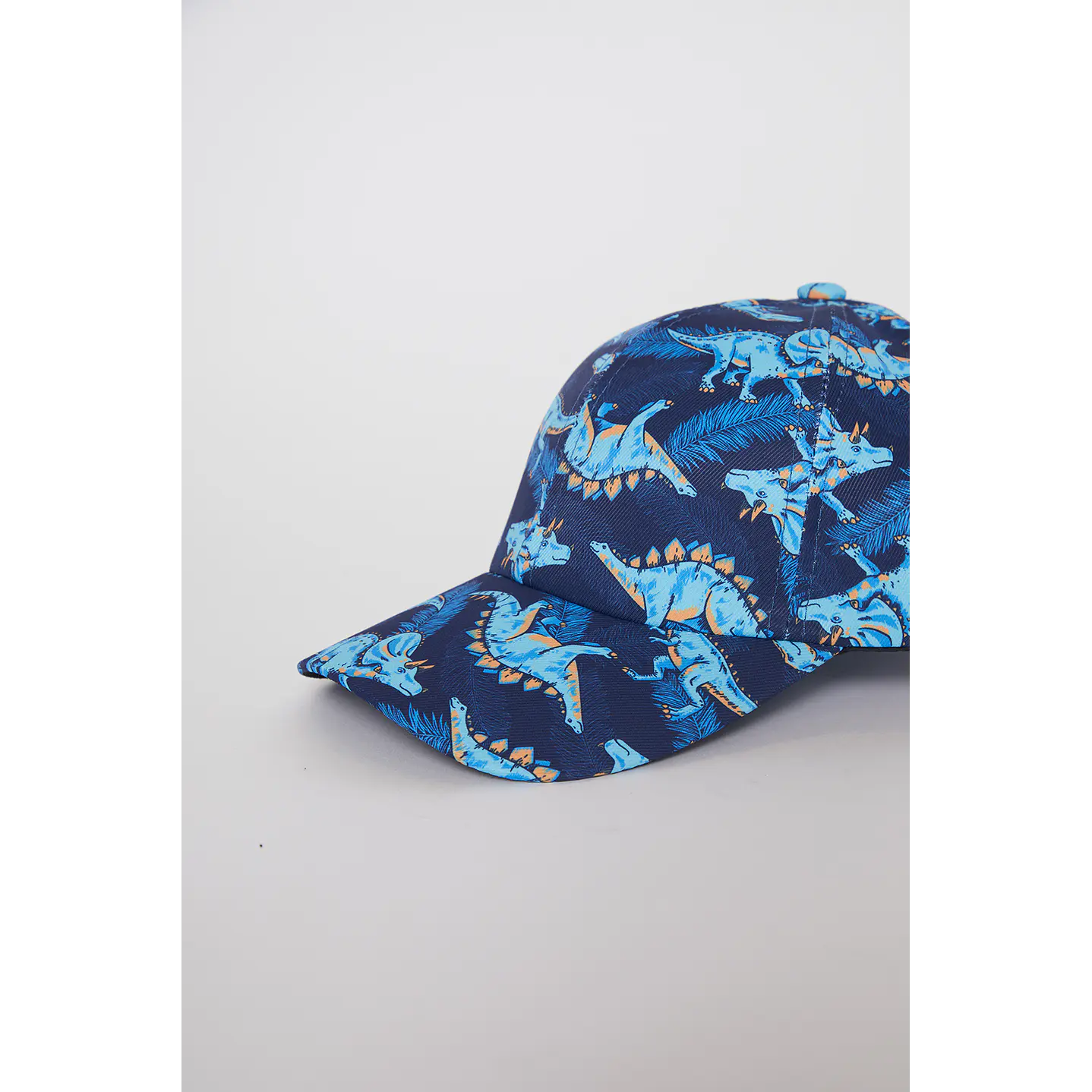 Gorro Dino Infantil Unisex Azul Familyshop 1