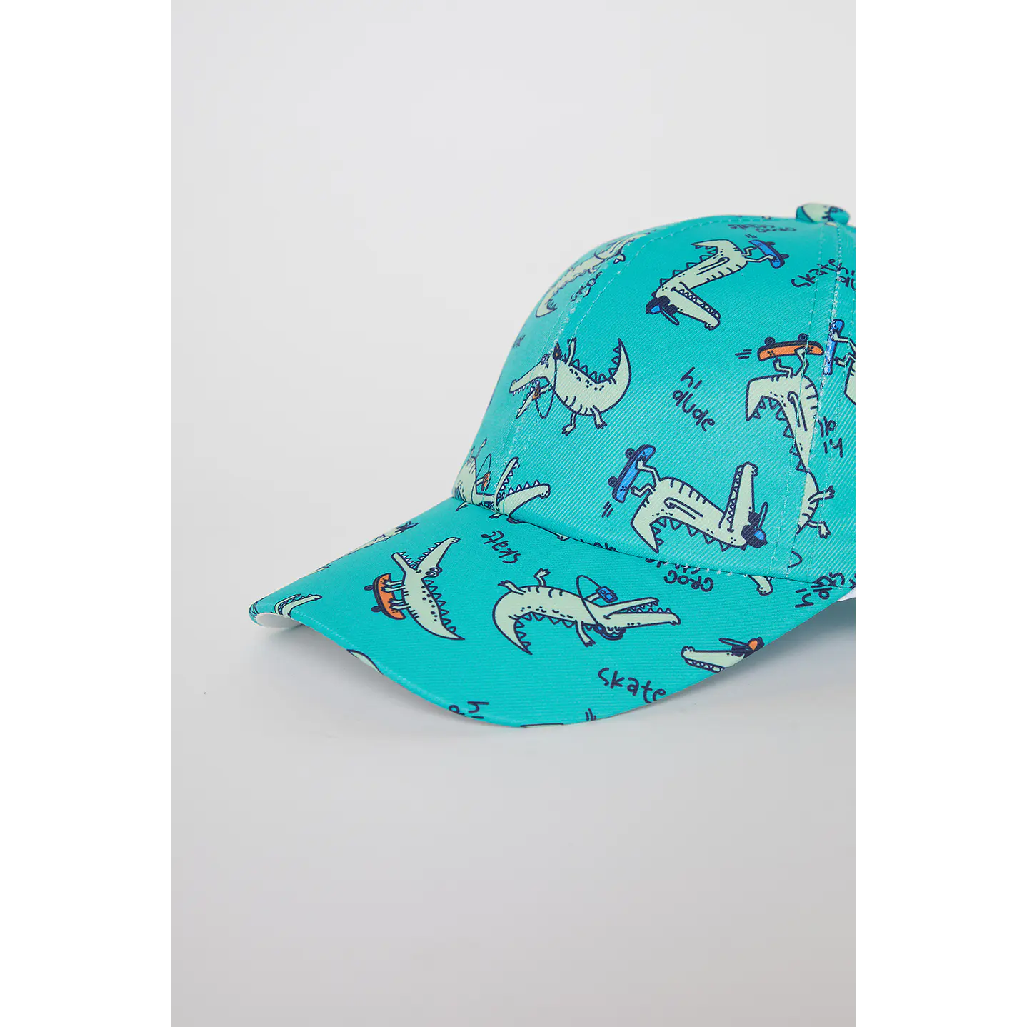 Gorro Croco Infantil Unisex Verde Familyshop 1