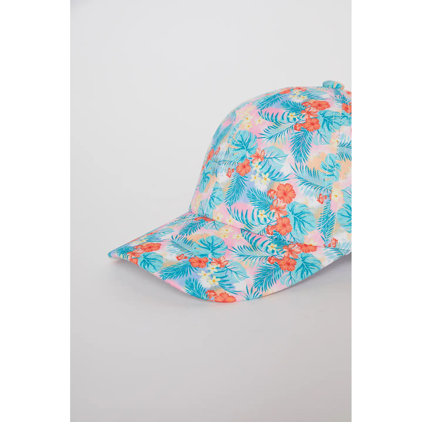 Gorro Flores Infantil Unisex Celeste Familyshop 1
