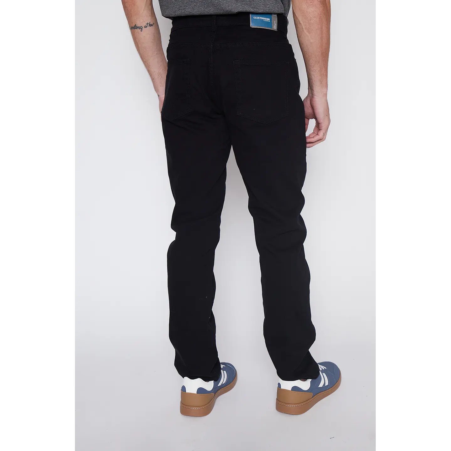Pantalón Hombre Regular Fit Negro Familyshop 3