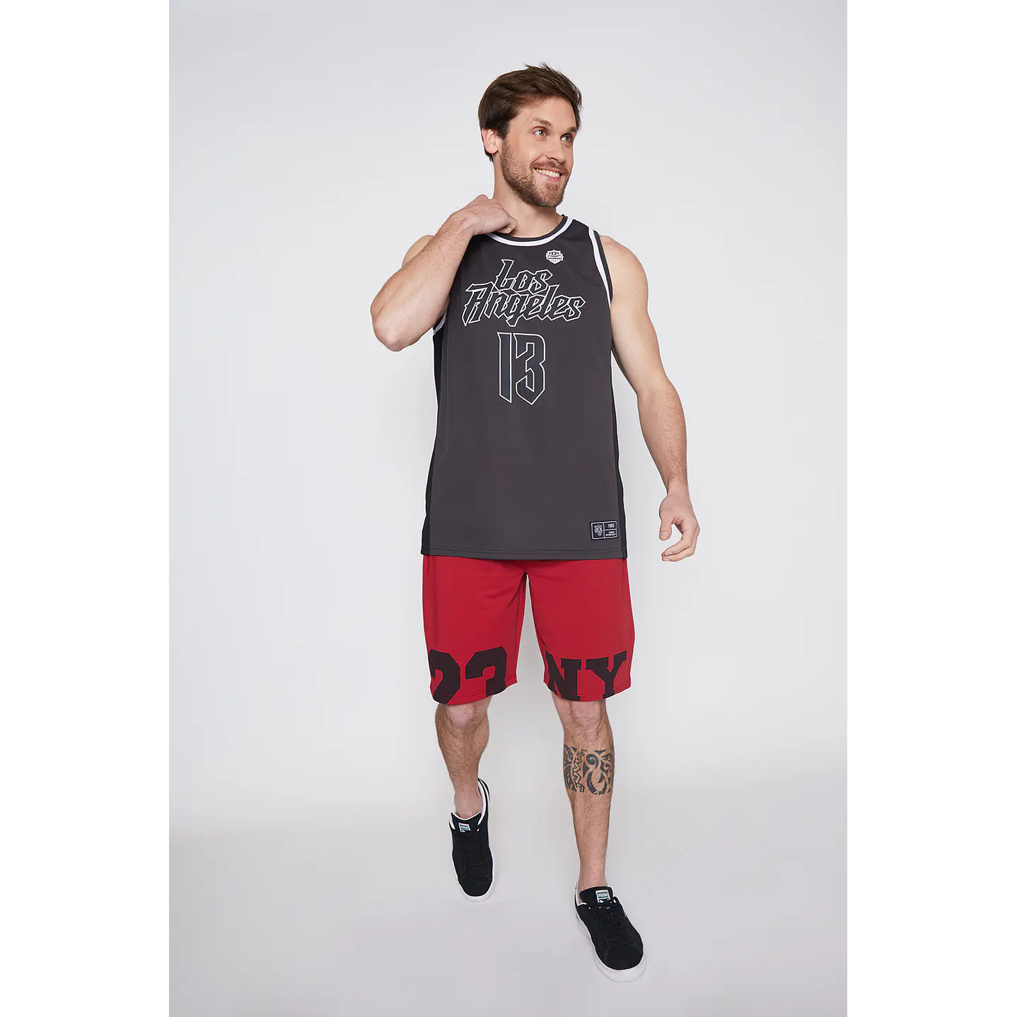 Bermuda Hombre Piernas Rojo Familyshop 2