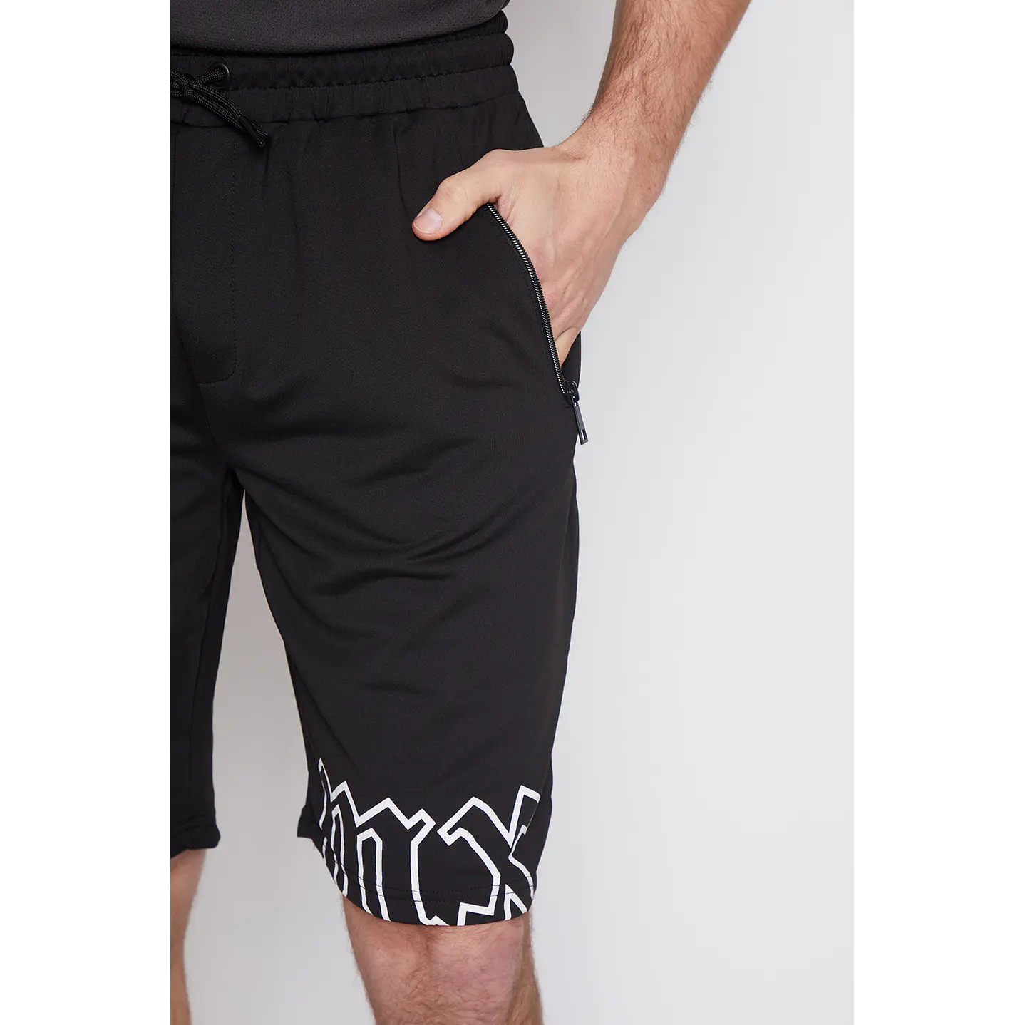 Bermuda Hombre Piernas Negro Familyshop 3