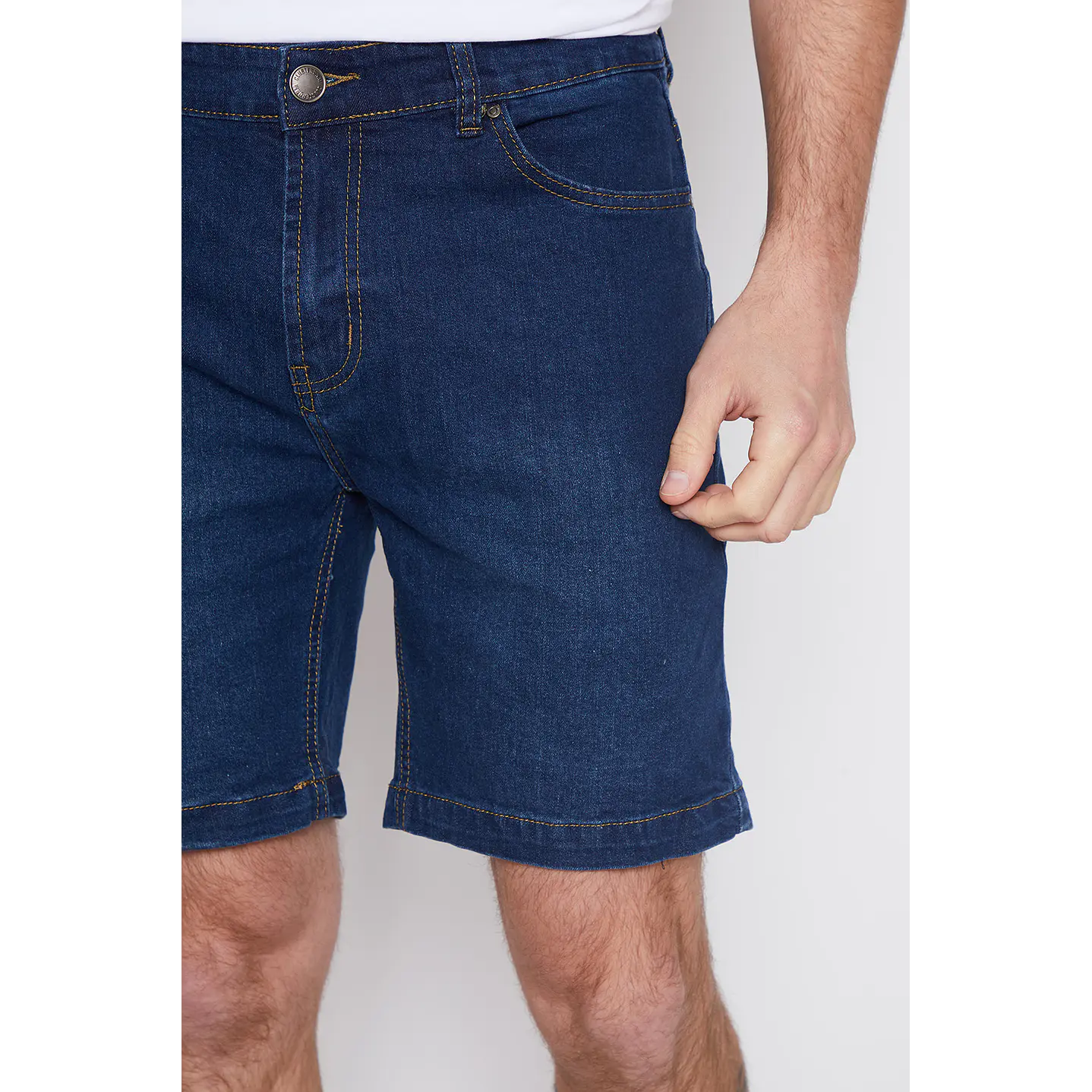 Bermuda Hombre Slim Fit Azul Familyshop 3