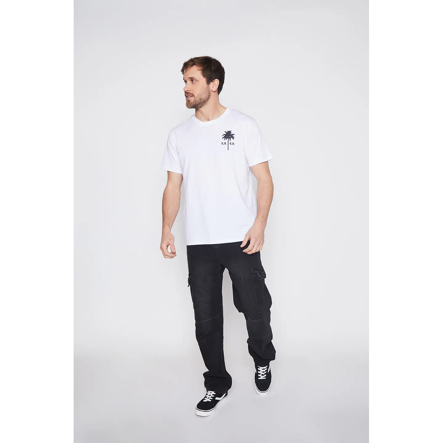 Jeans Hombre Cargo Negro Familyshop 2