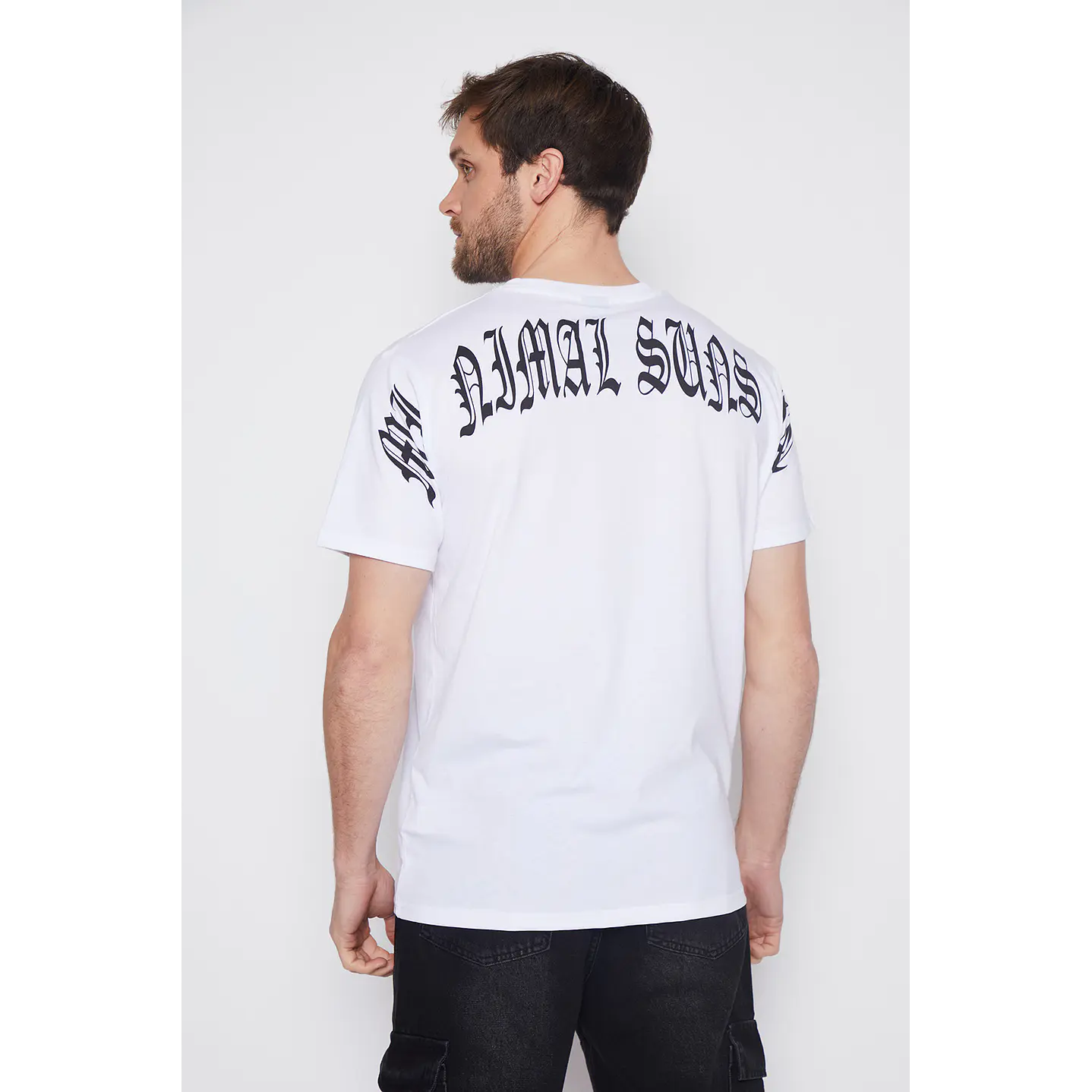 Polera Hombre Gotic Blanco Familyshop 3
