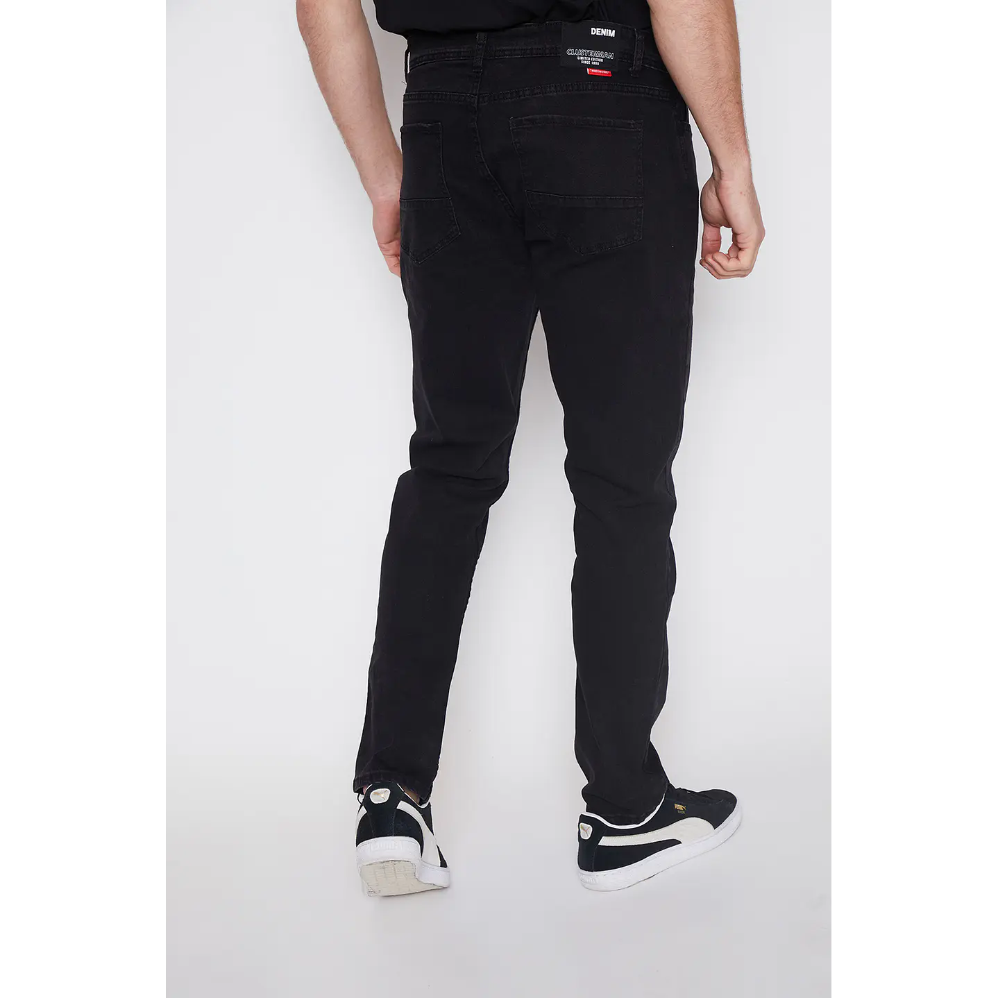 Jeans Hombre Slim Fit Negro Familyshop 4
