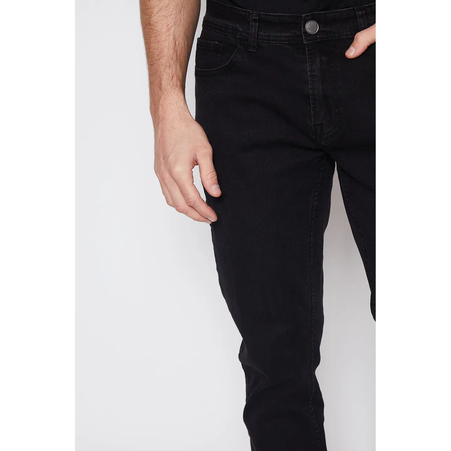 Jeans Hombre Slim Fit Negro Familyshop 3