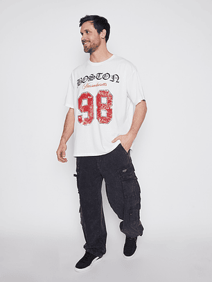 Pantalón Multicargo Hombre Negro Familyshop