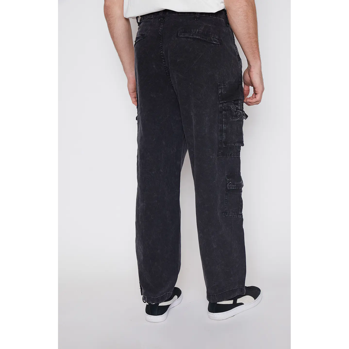 Pantalón Multicargo Hombre Negro Familyshop 3