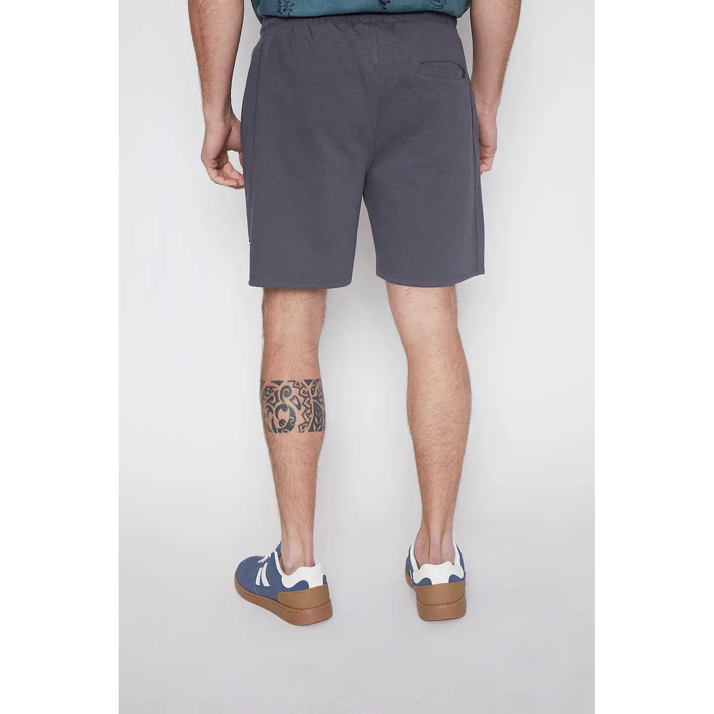 Bermuda Hombre Basic Gris Familyshop 3