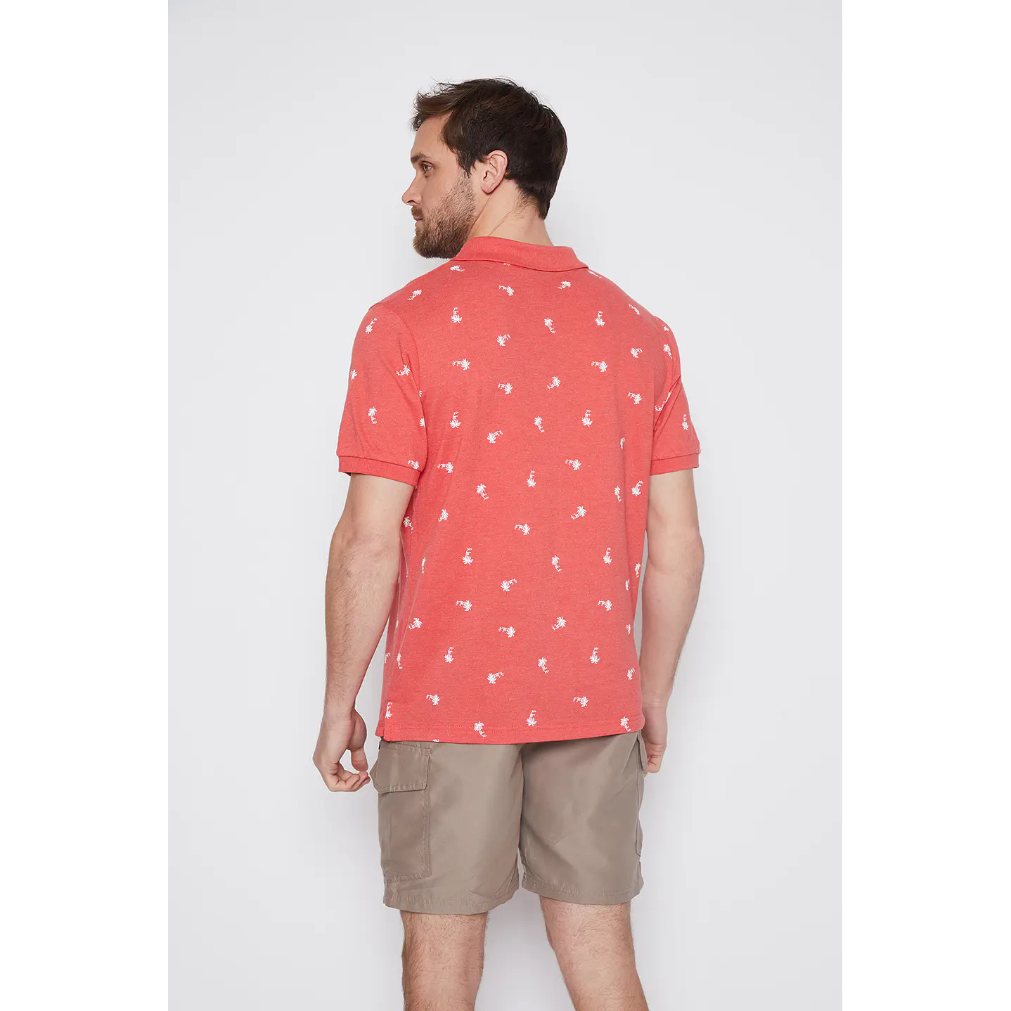 Polera Hombre Tri Color Rojo Familyshop 3
