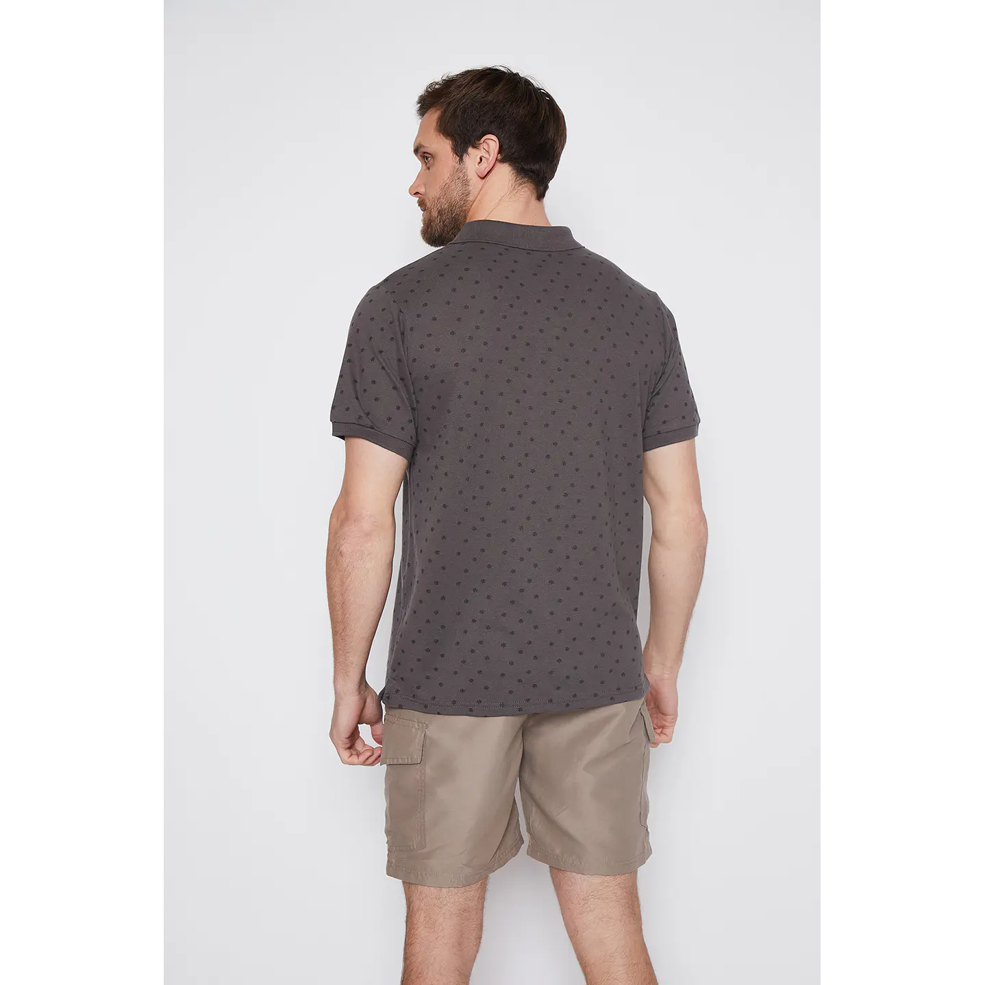 Polera Hombre Full Rapport Gris Familyshop 3