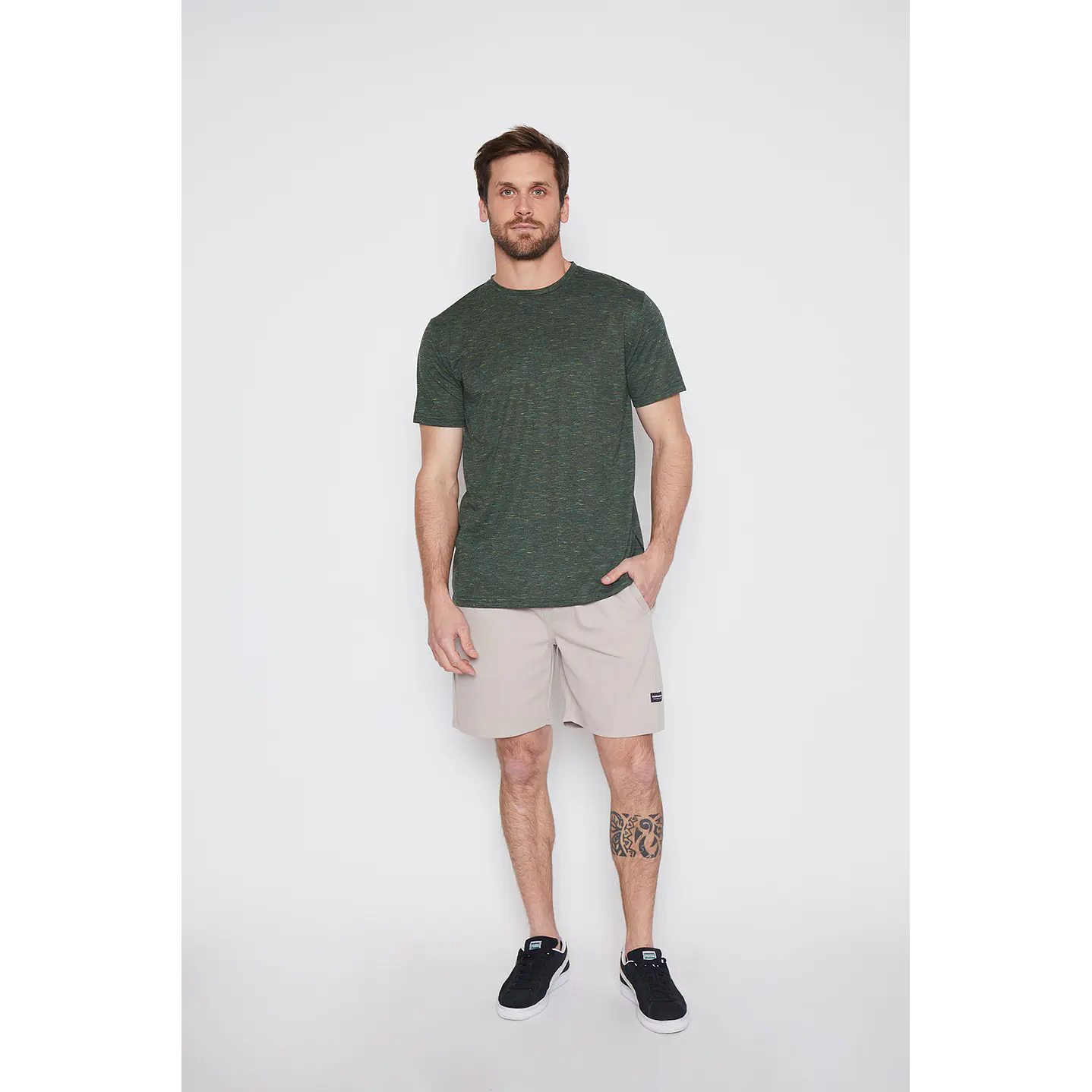 Bermuda Hombre Slim Fit Beige Familyshop 2