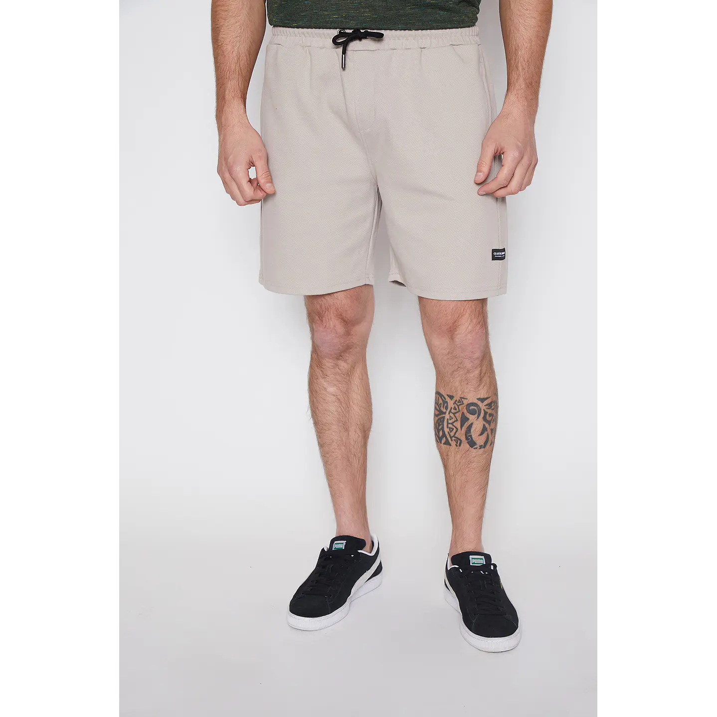 Bermuda Hombre Slim Fit Beige Familyshop 1
