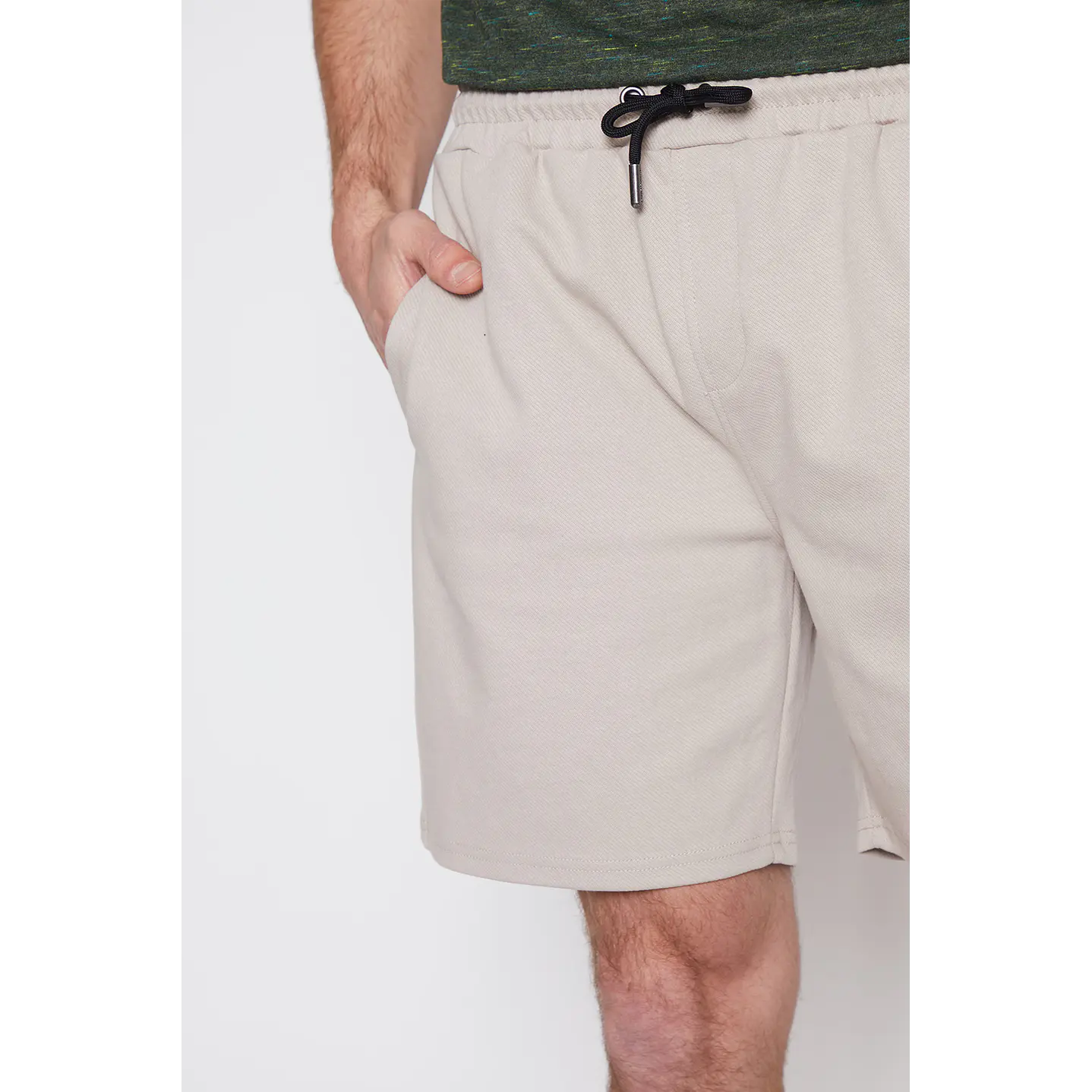 Bermuda Hombre Slim Fit Beige Familyshop 4
