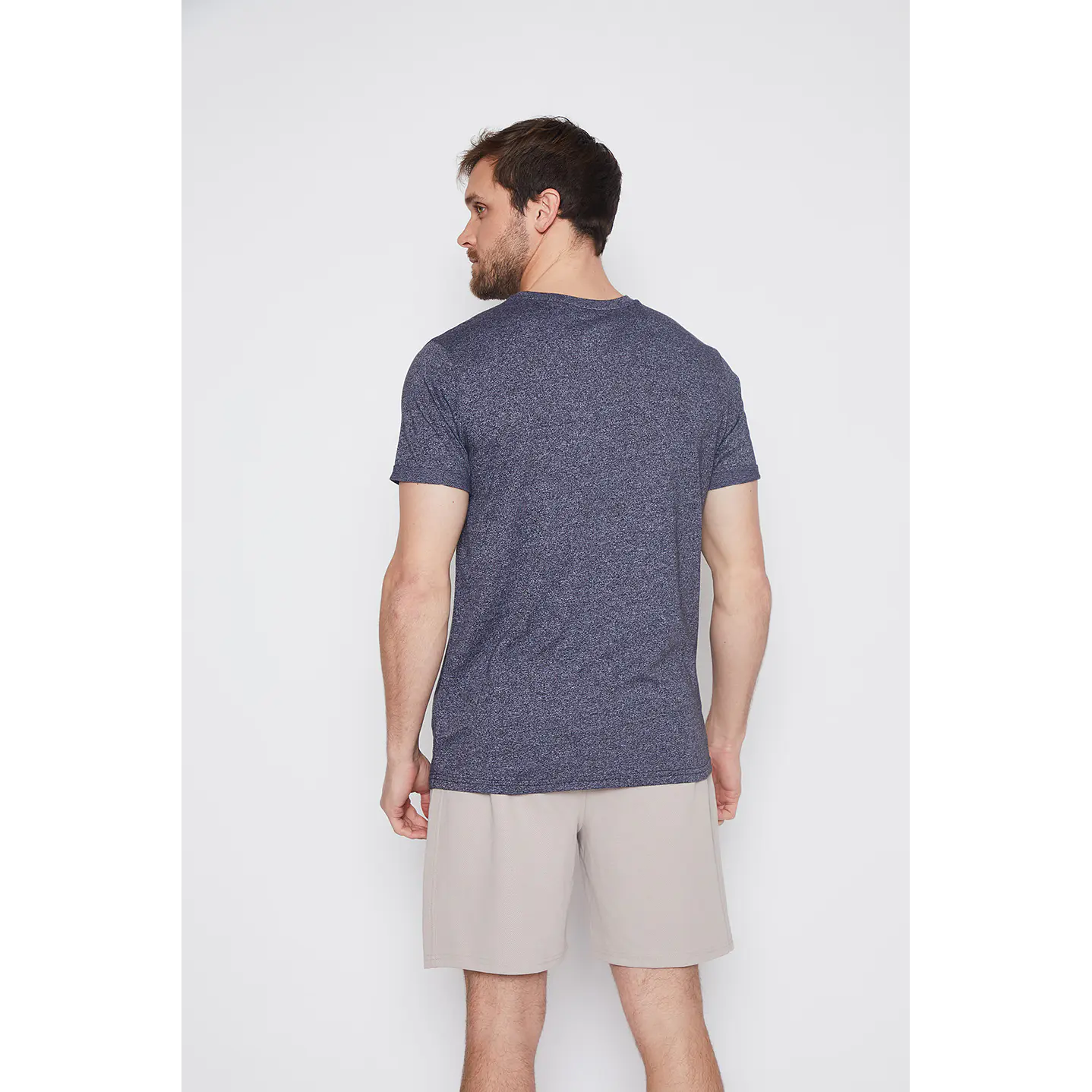 Polera Hombre Melange Chill Gris Familyshop 2