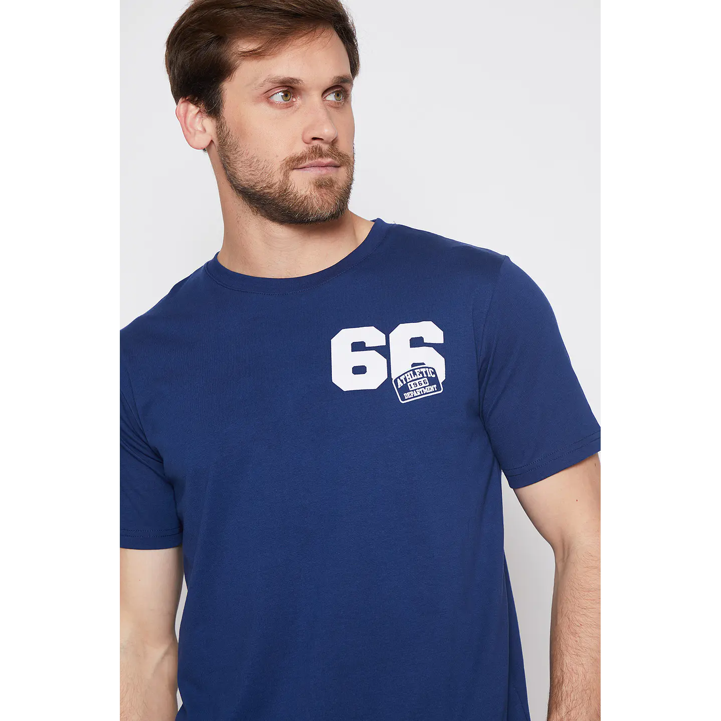 Polera Hombre Varsity Azul Familyshop 4