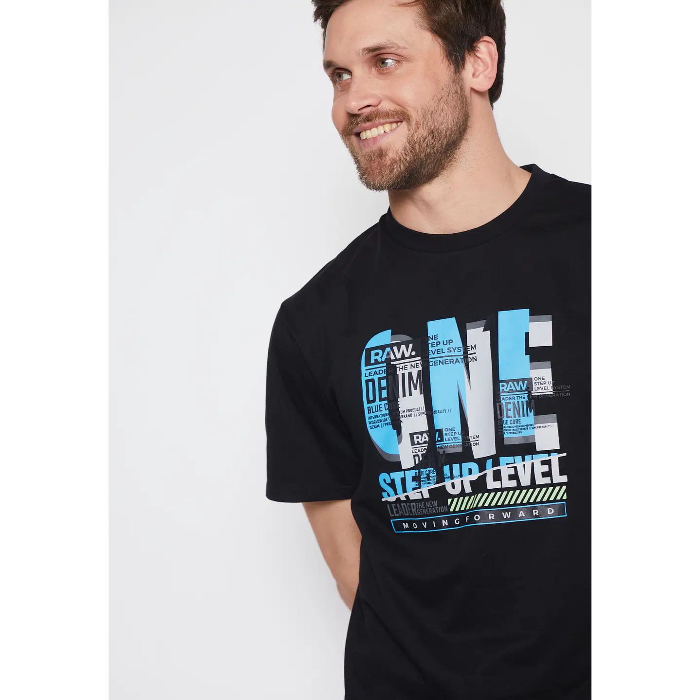 Pijama Corto Hombre One Negro Family Shop 4