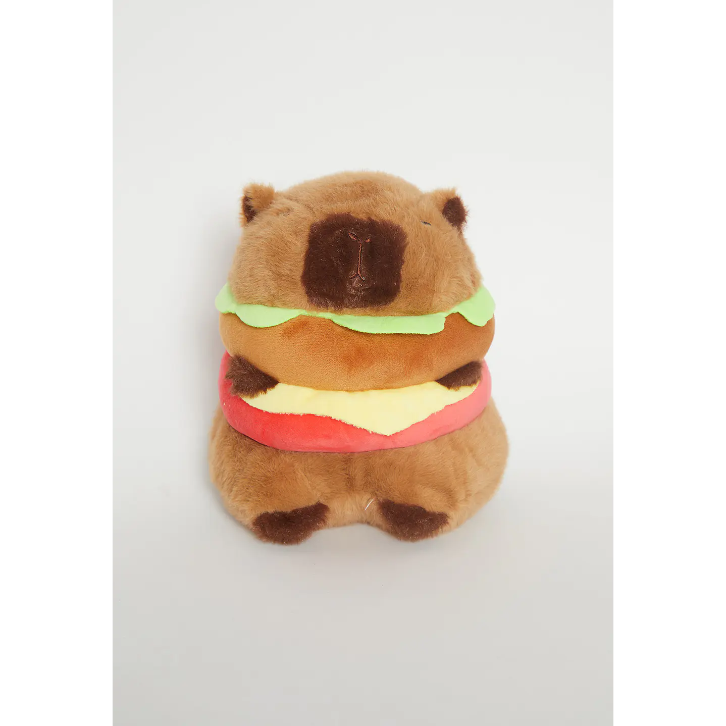 Peluche Capibara Hamburguesa 20 cm Familyshop 1
