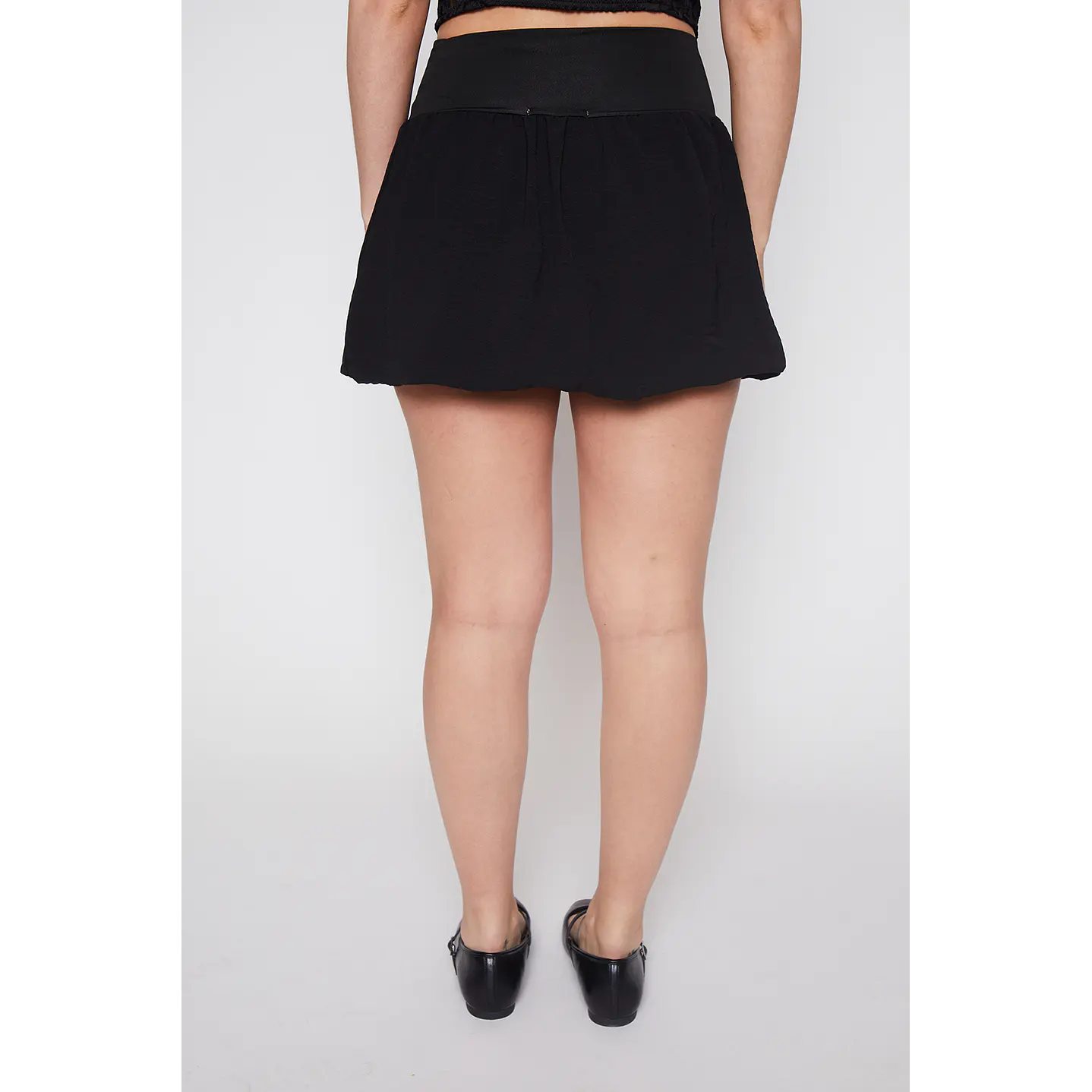 Faldas Mujer Skort Globo Negro Familyshop 2