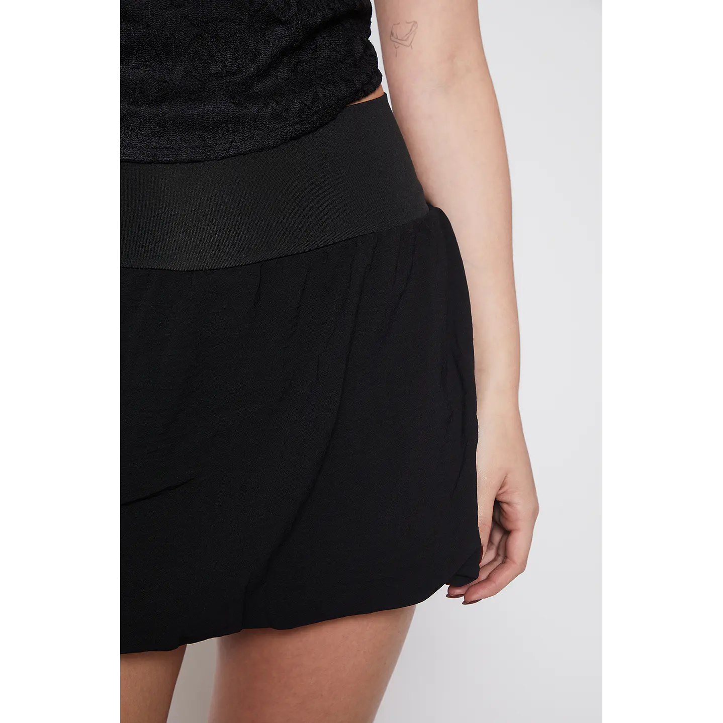 Faldas Mujer Skort Globo Negro Familyshop 4
