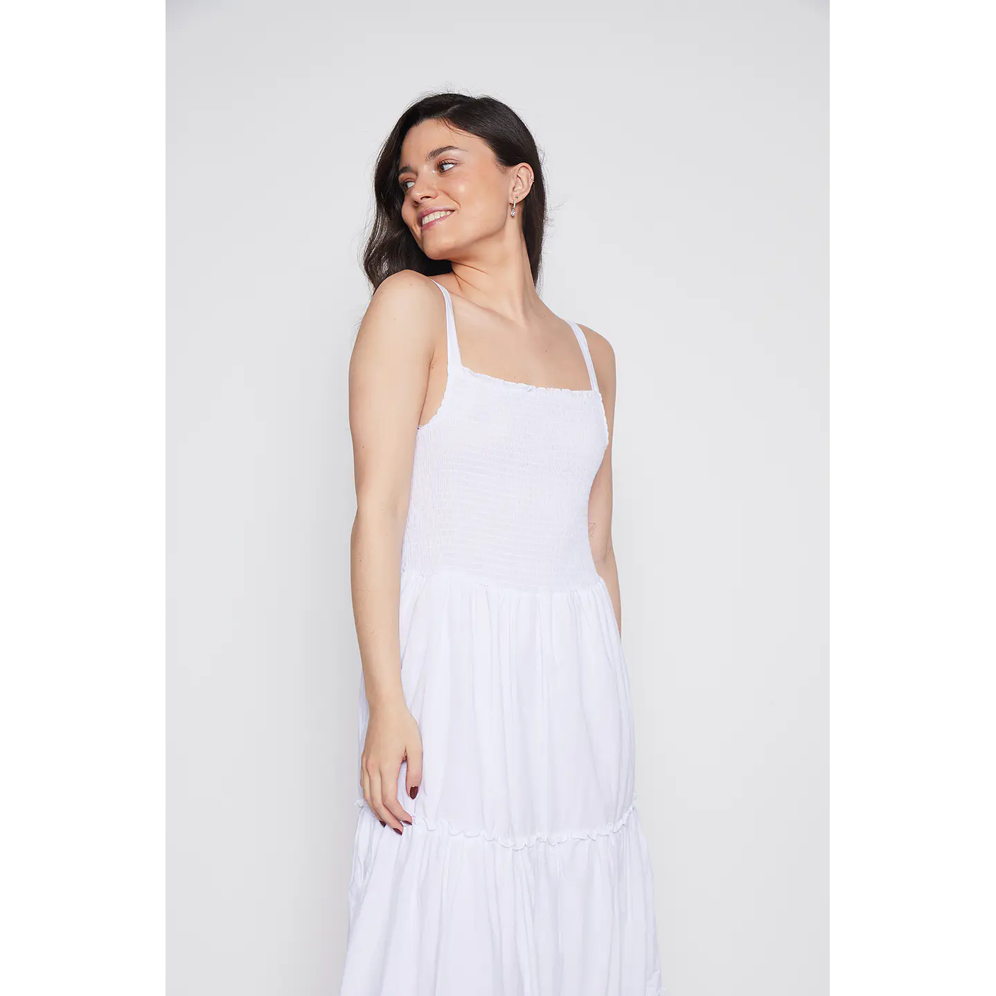 Vestido Mujer Pabilo Blanco Familyshop 2