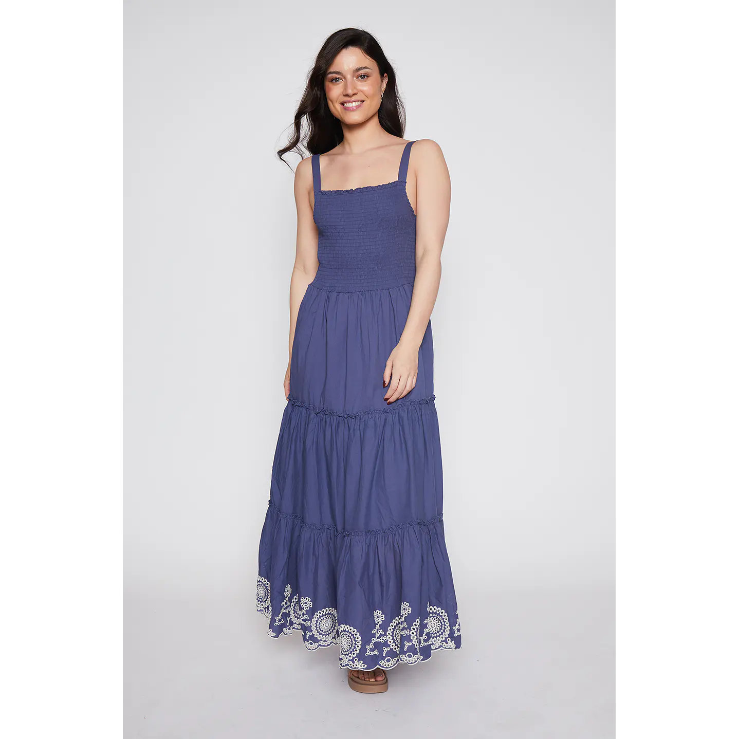 Vestido Mujer Pabilo Azul Familyshop 1