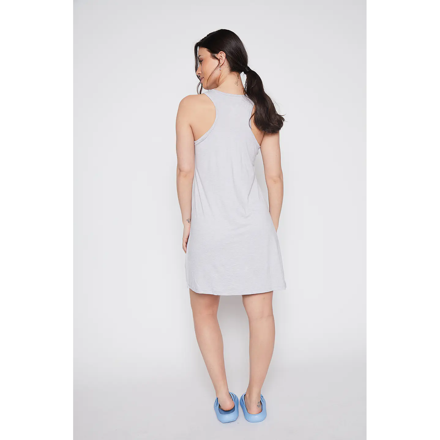Pijama Corto Gris Summer Mujer Familyshop 2