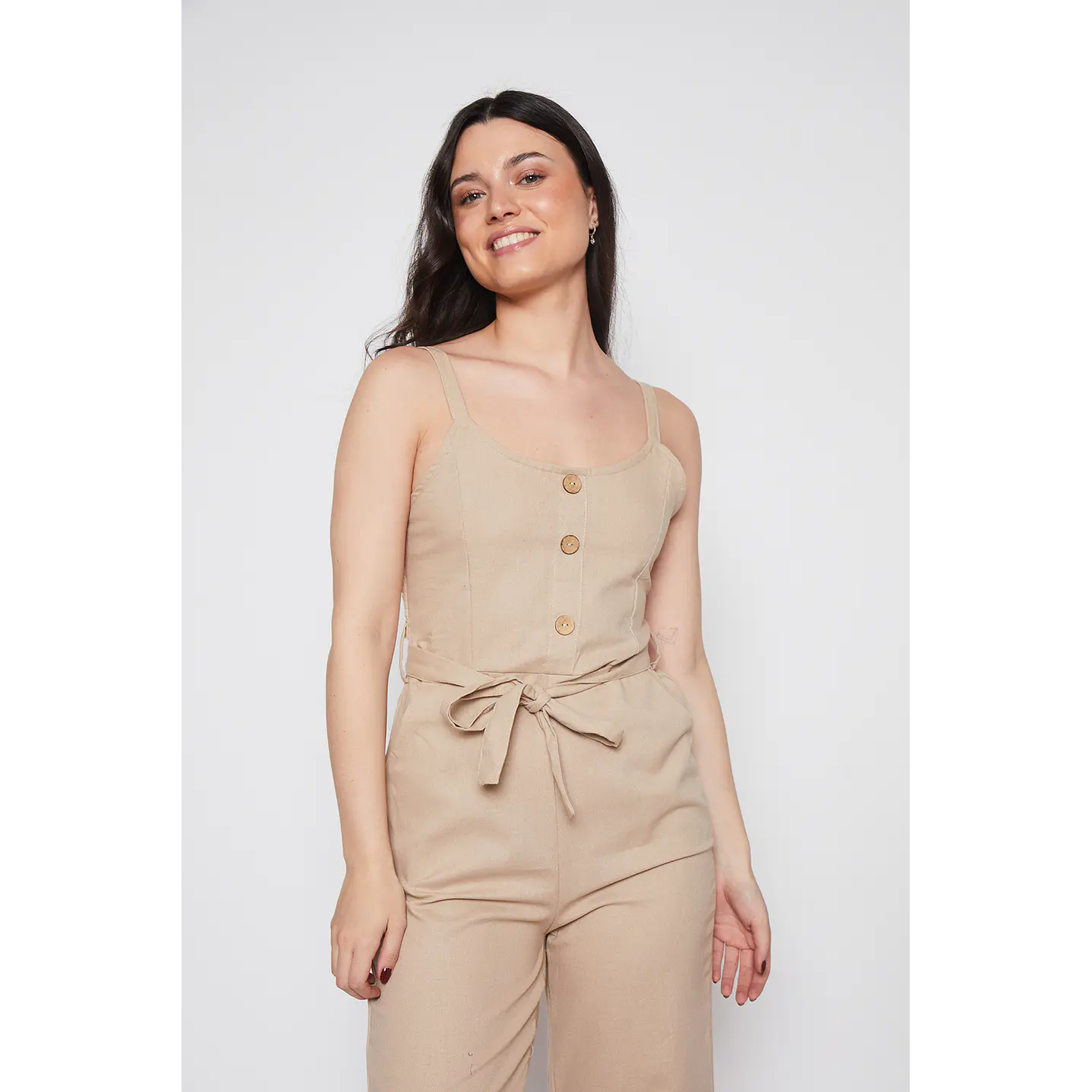 Enterito Mujer Largo Beige Familyshop 2