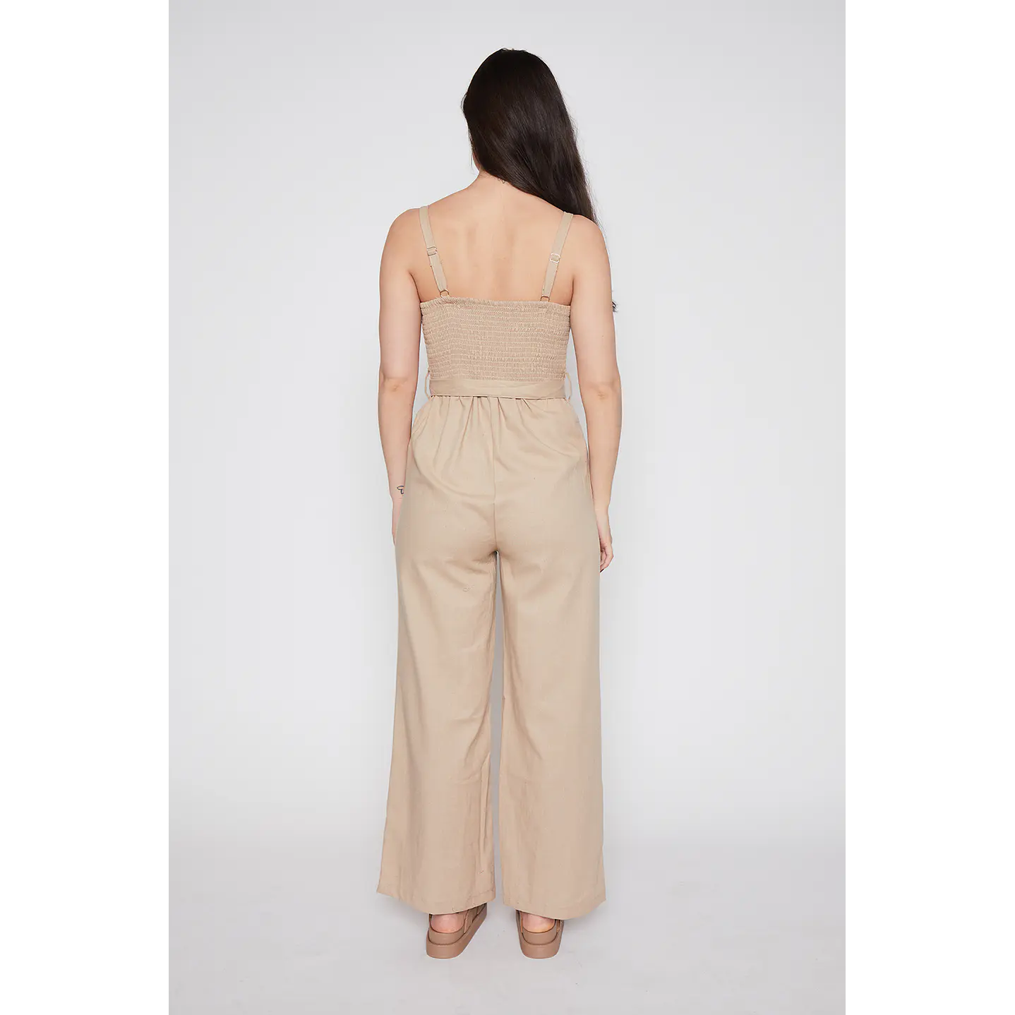 Enterito Mujer Largo Beige Familyshop 4