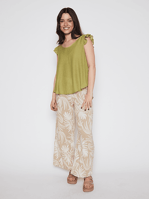 Polera Mujer Tirante Suelto Verde Familyshop