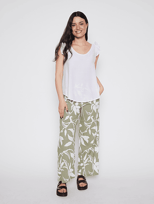 Polera Mujer Tirante Suelto Blanco Familyshop