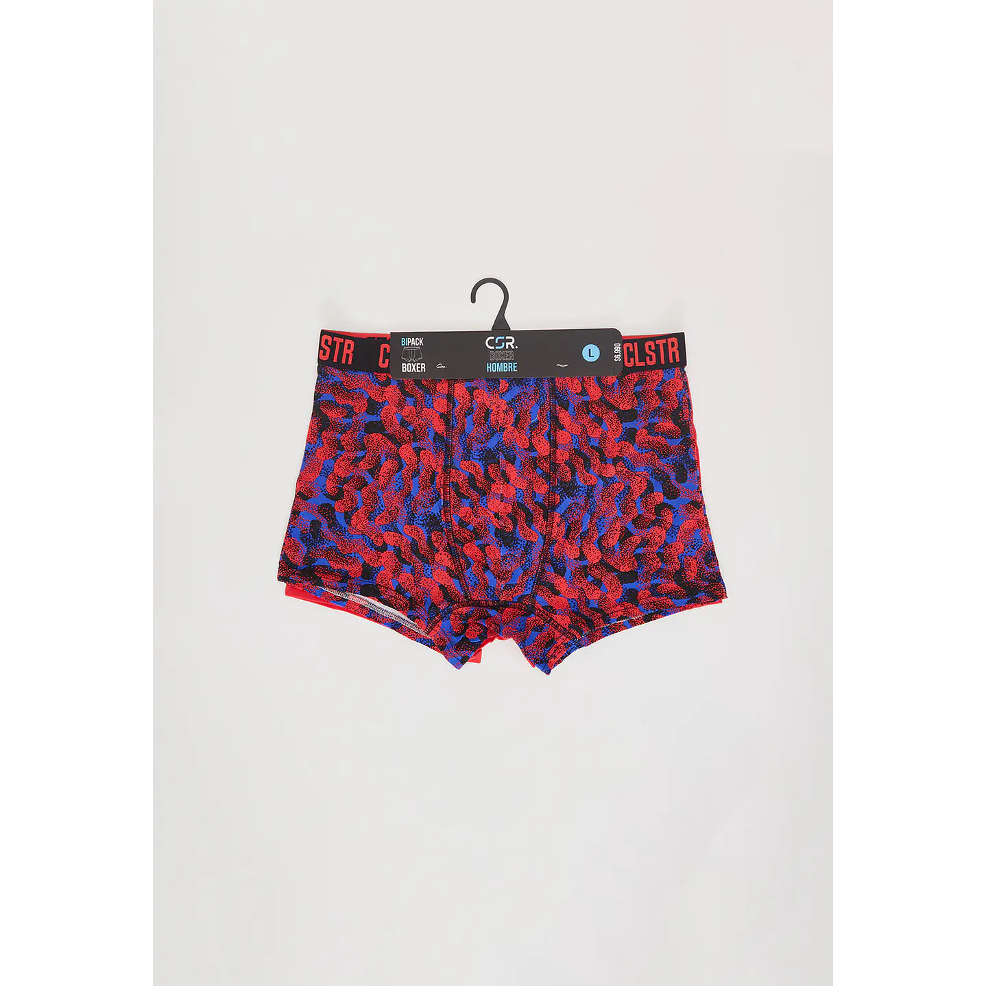 Bóxer Bipack Hombre Liso Rojo Familyshop 2