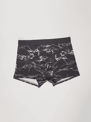 Bóxer Bipack Medio Hombre Liso Negro Familyshop