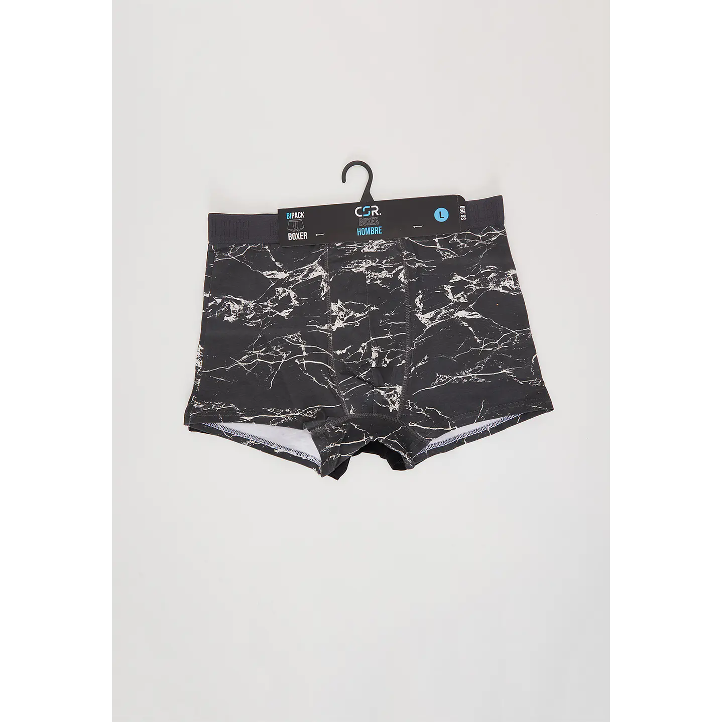 Bóxer Bipack Hombre Liso Negro Familyshop 3