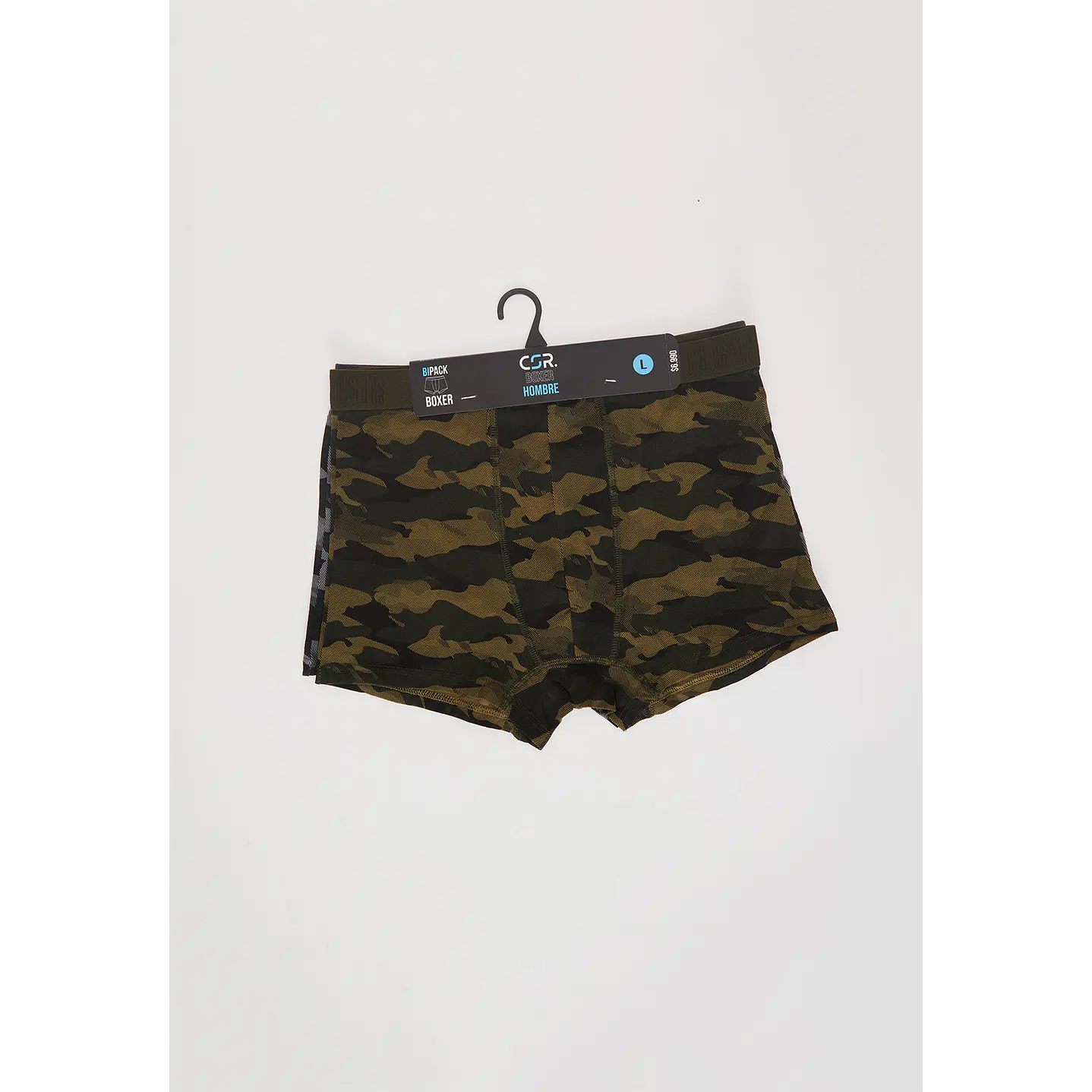 Bóxer Bipack Hombre Camuflado Gris Familyshop 3