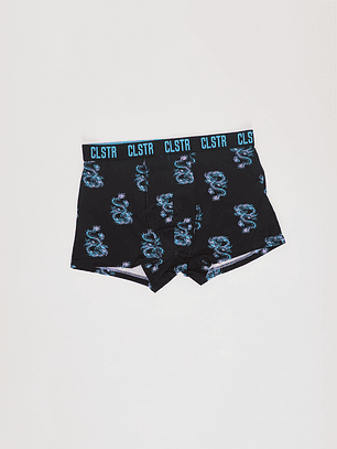 Bóxer Bipack Medio Hombre Camuflado Negro Familyshop