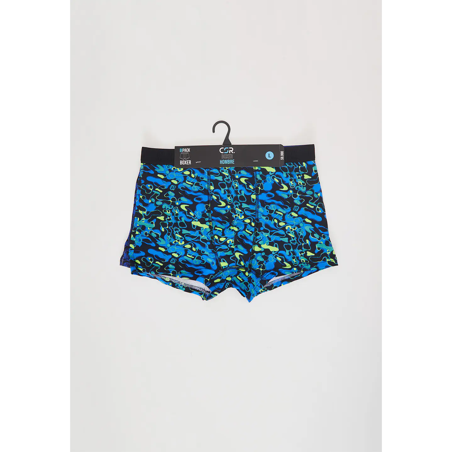 Bóxer Bipack Hombre Camuflado Azul Familyshop 2