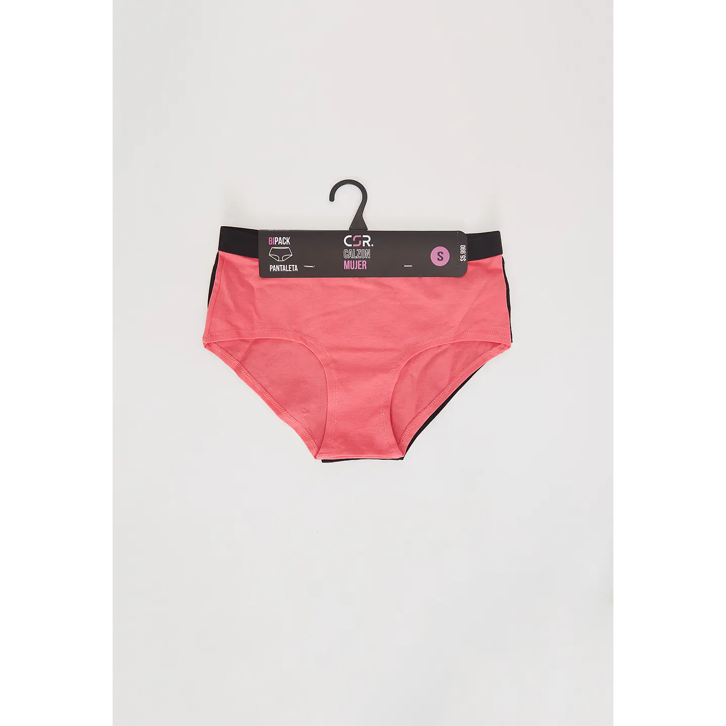 Calzón Bipack Pantaleta Mujer Naranjo Familyshop 3