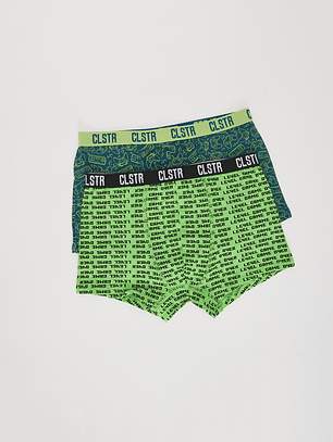 Bóxer Bipack Medio Lolo Verde Familyshop