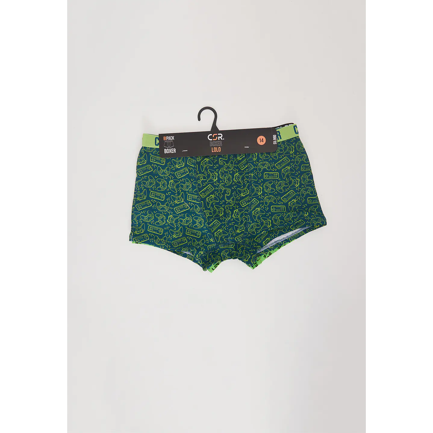 Bóxer Bipack Lolo Verde Familyshop 3