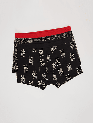 Bóxer Bipack Medio Lolo Gris Familyshop